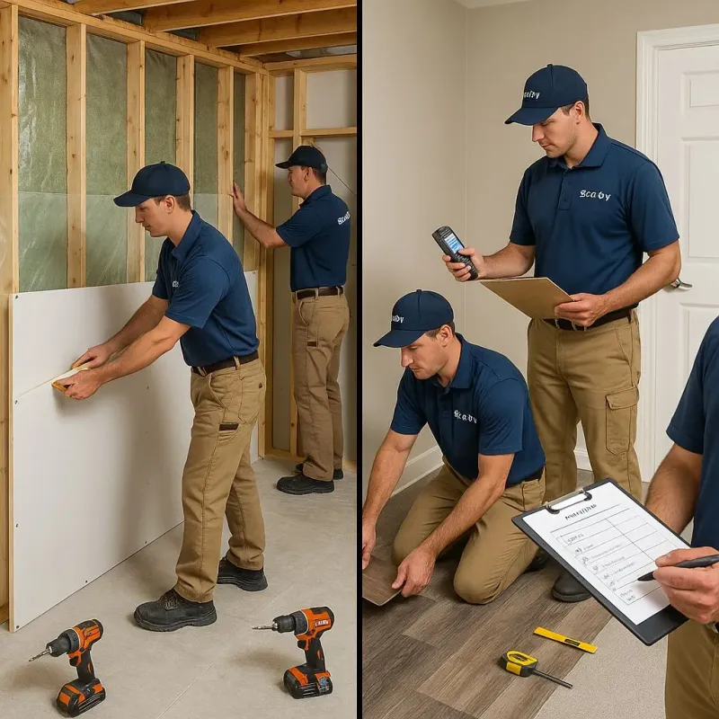 Repairs and Reconstruction process in New Castle, KY