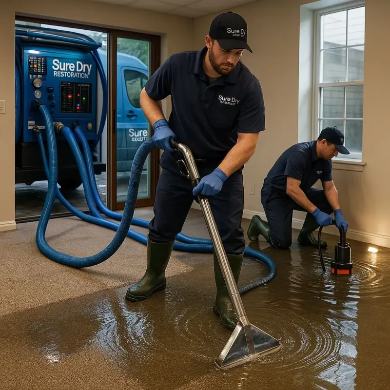 Water Extraction and Removal process in New Castle, KY
